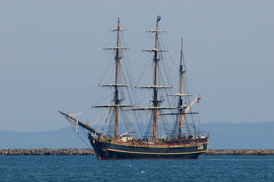 Het schip van de film Mutany on the Bounty en meer recent Pirates of the Carribean. Het schip van de film Mutany on the Bounty en meer recent Pirates of the Carribean.