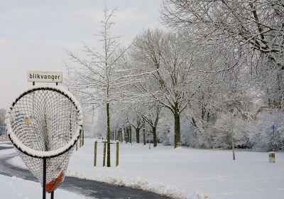 Wat mij bewoog om deze foto te maken was het blikvangersnetje wat mij heel toepasselijk is.