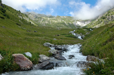 Tijdens een hhenweg in Zwitserland kwam ik dit tafereel tegen. Komend jaar ga ik hier weer naartoe, en daarom vroeg ik me af: Was dit nou d manier om dit beekje te fotograferen, of moet ik het de komende keer anders doen?
