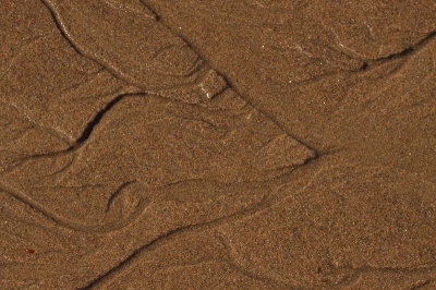 dit schilderijtje genomen langs de Lek een samenspel van zand en water