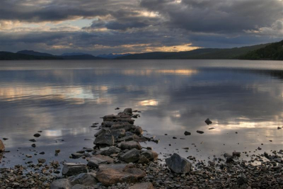Net weer begonnen met natuurfotografie, daarom eerst een wat oudere foto. Rannoch Moore Schotland bij zonsondergang. HDR met Photomatix. Nu zou ik dat waarschijnlijk met een ND Grad filter hebben gedaan.