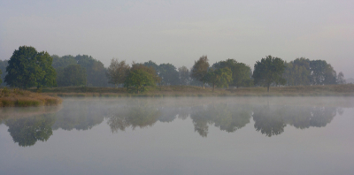 Een vroege ochtend, net na zonsopgang, bij het Zwarte Gat, Linde, Drenthe.  Een heerlijke plek om s,ochtends of s,avonds het mooie licht proberen te vangen.