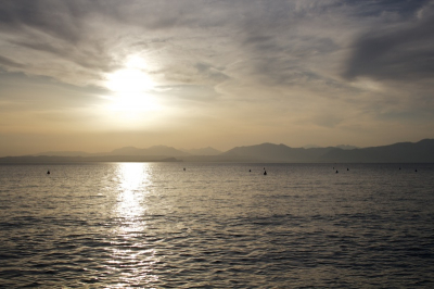 Deze foto genomen terwijl ik op vakantie was in Itali. Het was vlak voor de zonsondergang om een uur of 7.