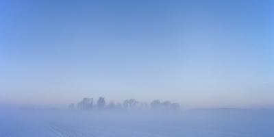 Gistermorgen vroeg op pad gegaan om te genieten van het winterse landschap en de mist die aanwezig was. De foto is uit de hand genomen.