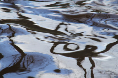 Ik heb geprobeerd om water reflectie en beweging 
op de foto vast te leggen .