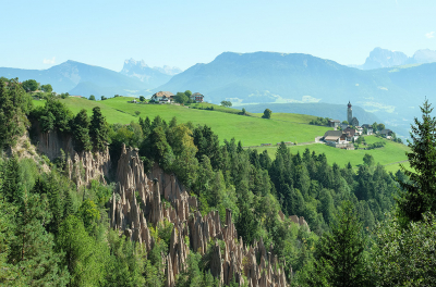 Nature picture: 1. Landschap in Zuid-Tirol