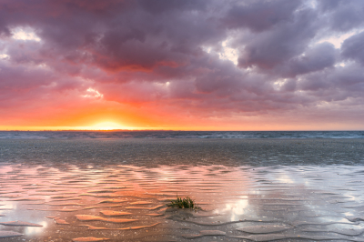 De foto bestaat uit twee foto's vanwege de photostacking op een statief en er zijn twee filters gebruikt om het licht in de lucht zachter te maken, bertreft een Benro hard 2 stops en een soft 3 stops center filter.