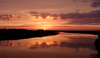 Nature picture: 1. Zonsopkomst Schiermonnikoog