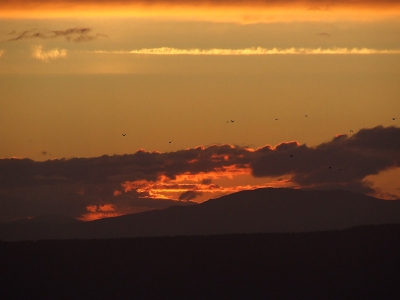 Hier een voorbeeld van het mooie weer, wat in dit geval zorgt voor een prachtige zonsondergang.