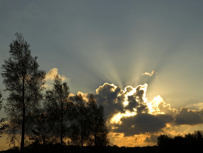 Zonsopkomst boven walcheren - Rithem