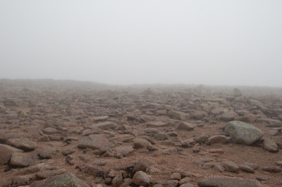 Onderweg naar de summit van Ben Mcdui, Cairngorm Mountains, Schotland