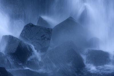 Experimentje met waterval in IJsland afgelopen zomer