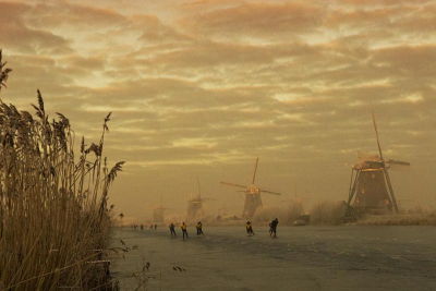 De foto is gemaakt om ongeveer 08.00 in de ochtend. Het was ver onder nul. Ik heb een 55mm lens gebruikt vanaf statief.