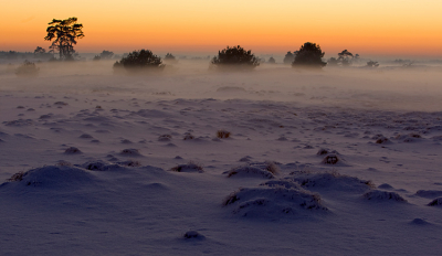 net na zonsondergang waren de omstandiheden optimaal voor landschapsfotografie.